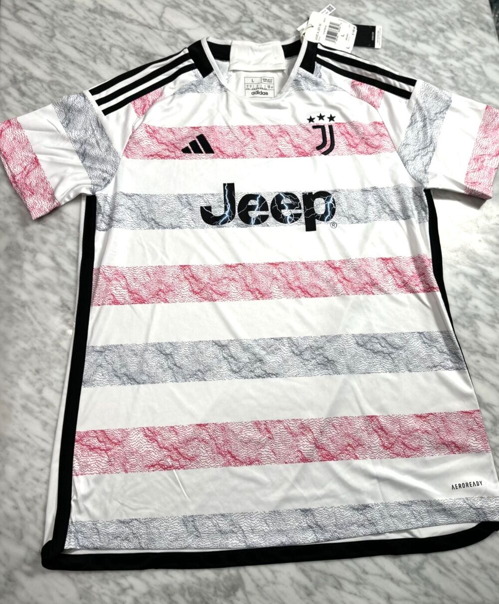 Adidas Juventus 2024 Italia Away Soccer Jersey Women's Large NEW IB0502